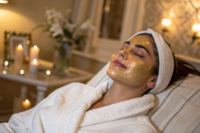 Rejuvenating Gold Facial Experience for One Woman at Luxoria Beauty Salon Gurugram