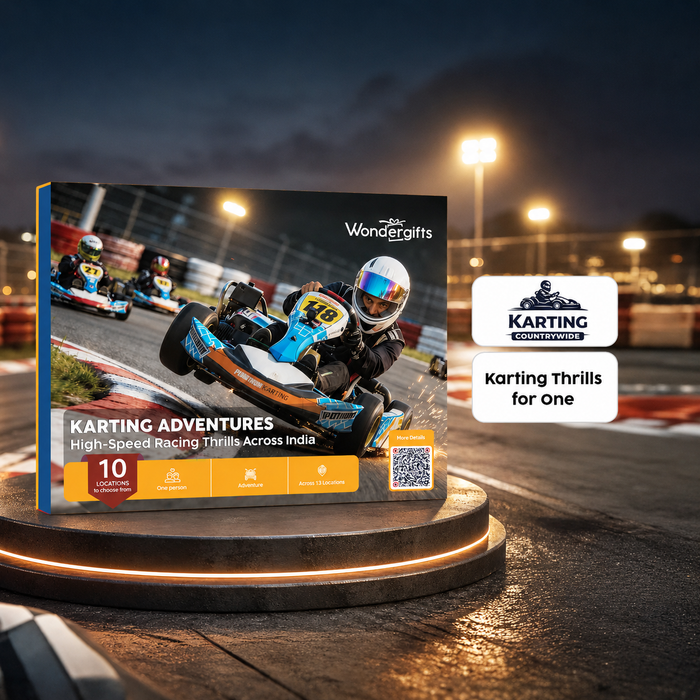 Karting Adventure Gift Box: Thrilling High-Speed Races Across India