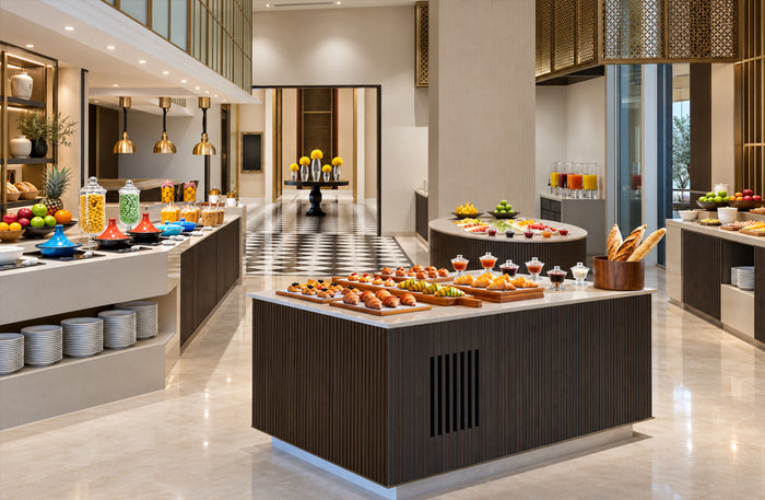 Dinner Buffet Experience for Two at Quattro, The Leela Bhartiya City Bengaluru