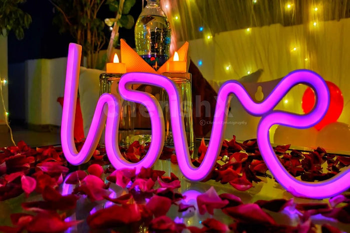 Whimsical Cabana Rooftop Dinner