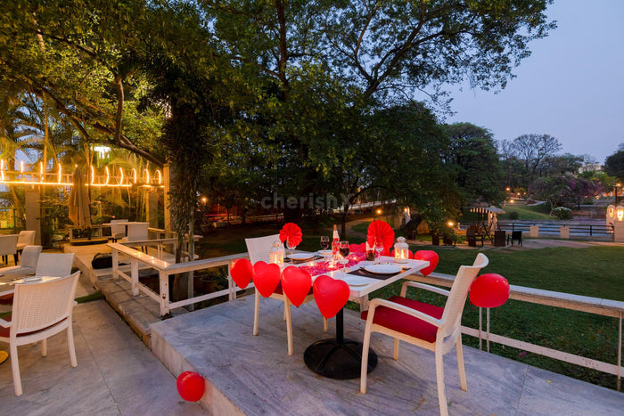 Open Air Candle Light Dinner At Ellaa Hotel