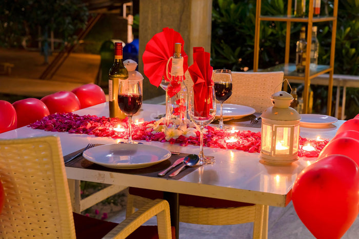 Open Air Candle Light Dinner At Ellaa Hotel