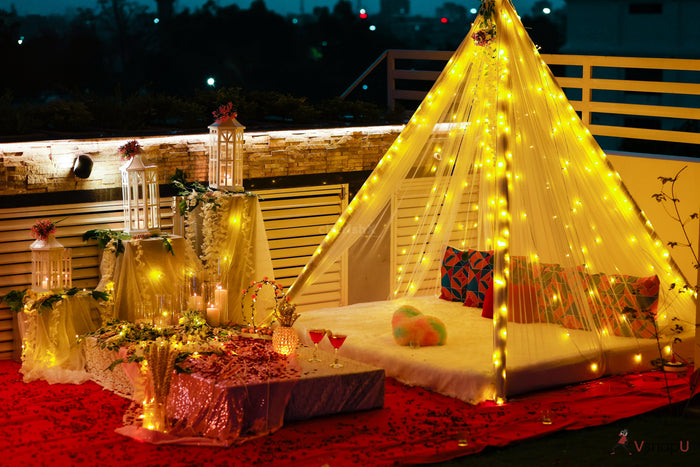 Enchanting Canopy Candlelight Dinner