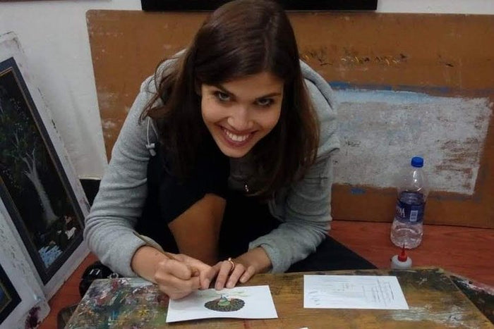 Curated Traditional miniature painting class at Pacific Art