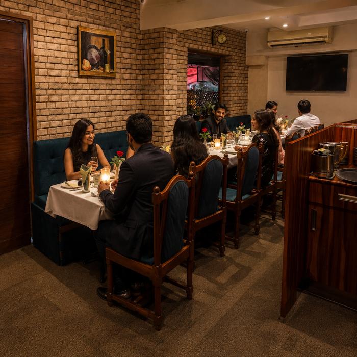 Elegant Set Menu Dinner for Two at Green House Restobar Mumbai