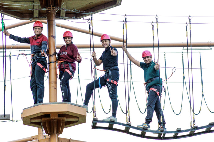 Rope Course in Rishikesh