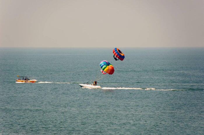 Parasailing at Digha Beach, West Bengal
