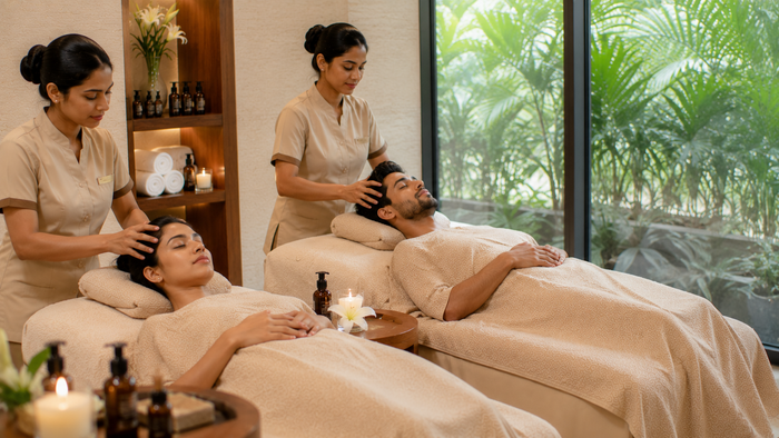 Relaxing One-Hour Couple Swedish Massage at Meghavi Wellness Spa - Novotel Kolkata