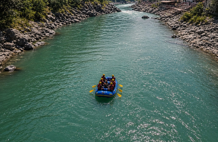 Premium 16km River Rafting Experience with Drone Coverage and Video in Rishikesh