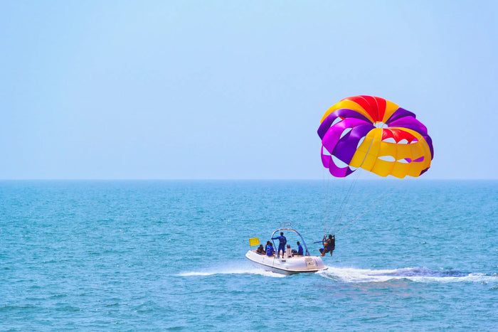 Parasailing at Digha Beach, West Bengal