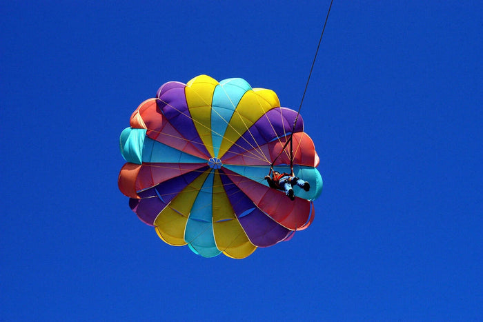 Parasailing at Digha Beach, West Bengal