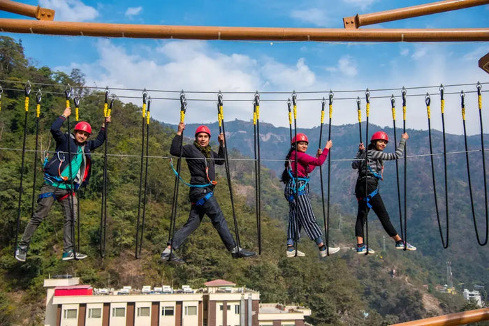 Rope Course in Rishikesh