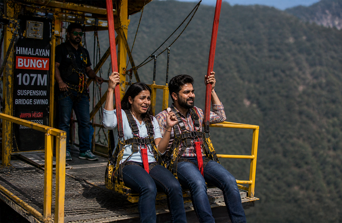 Adrenaline-Packed Rishikesh Thrill Combo with Multiple Bungee Jump Styles and Activities