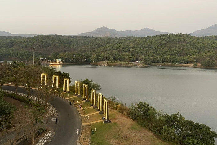 Skydining in Aamby Valley City, Maharashtra