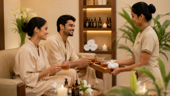 Soothing One-Hour Couple Swedish Massage at Meghavi Wellness Spa - Nexus Whitefield - Bengaluru