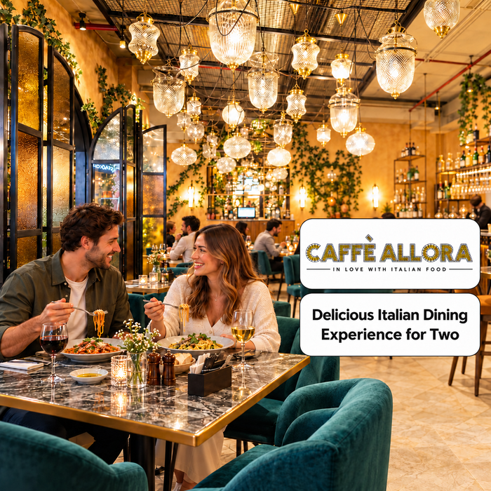 Allora Milano - Delightful Italian Dining Experience for Two at 6 Locations Across India