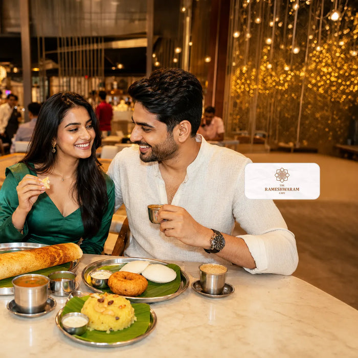 Authentic South Indian Breakfast Experience for Two at The Rameshwaram Cafe Bengaluru