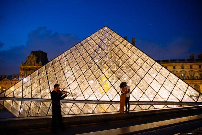 Private Romantic Dining Experience for Two at Louvre Pyramid Mumbai
