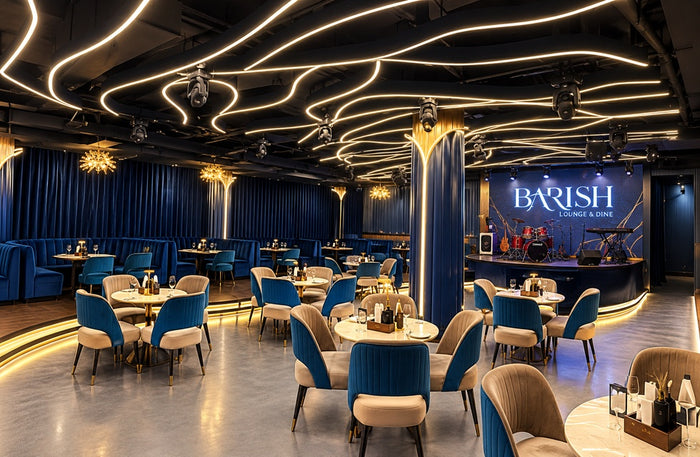 Barish Lounge & Rooftop Noida - Flavourful Dining Experience for Two with Rooftop Views