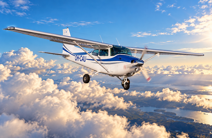 Exhilarating Cessna 172 Airplane Joyride & Co-Pilot Experience Over Bengaluru