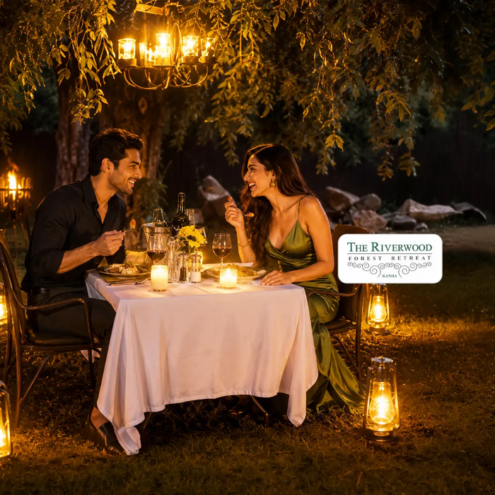 Bush Dining Experience for Two at The Riverwood Forest Retreat - Pench