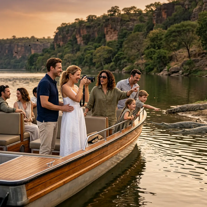 Chambal Safari Adventure in Sawai Madhopur for Minimum 4 Guests