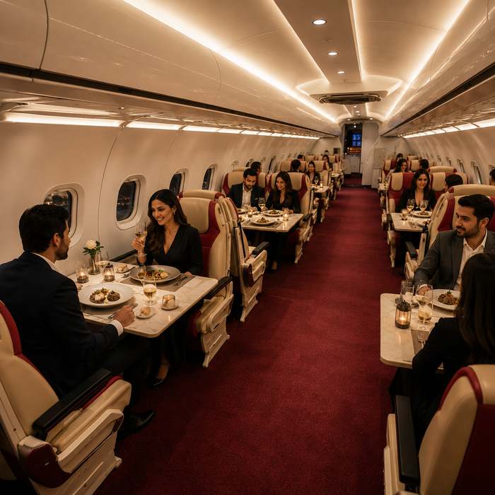 Thrilling Aeroplane Dining Experience at Brownstone Air Dine, Pune