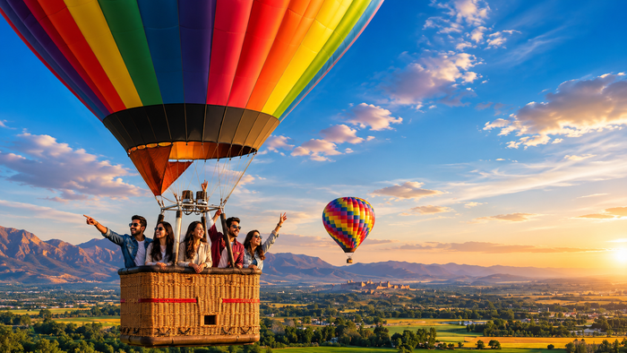 Thrilling Private Hot Air Balloon Flight in Pachmarhi