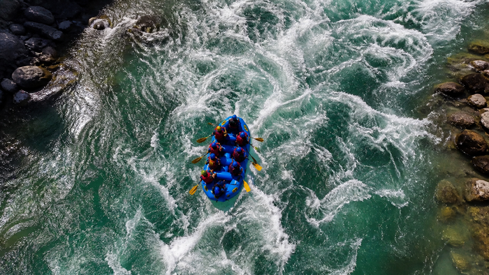 Premium 26km River Rafting Experience with Drone Coverage and Video in Rishikesh