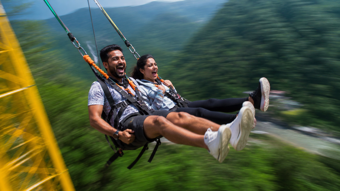 Adrenaline-Packed Rishikesh Thrill Combo with Multiple Bungee Jump Styles and Activities