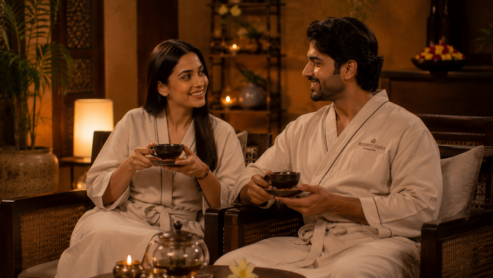Relaxing One-Hour Couple Massage at Zivaya Spa The Ummed - Ahmedabad