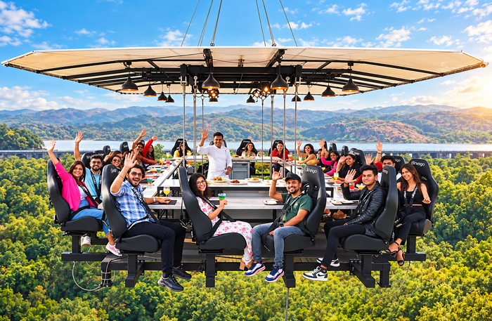 Sky Dining Mumbai - Spectacular Aerial Dining Experience with Panoramic Views