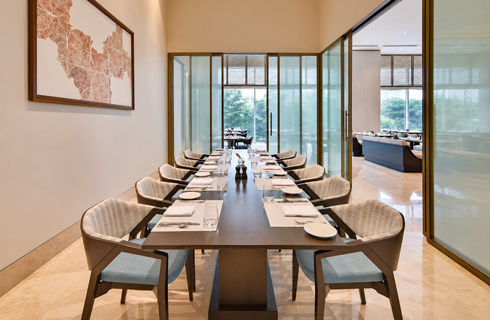 The Leela Bhartiya City Bengaluru - Sunday Brunch with Live Cooking Stations at Quattro for One