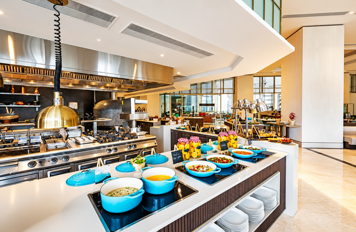 The Leela Bhartiya City Bengaluru - Sunday Brunch with Live Cooking Stations at Quattro for One