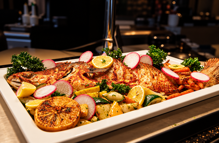 The Leela Bhartiya City Bengaluru - Sunday Brunch with Live Cooking Stations at Quattro for One