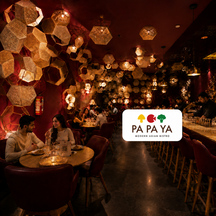 Pan Asian 7-Course Non-Vegetarian Dinner Experience at Pa Pa Ya, Mumbai