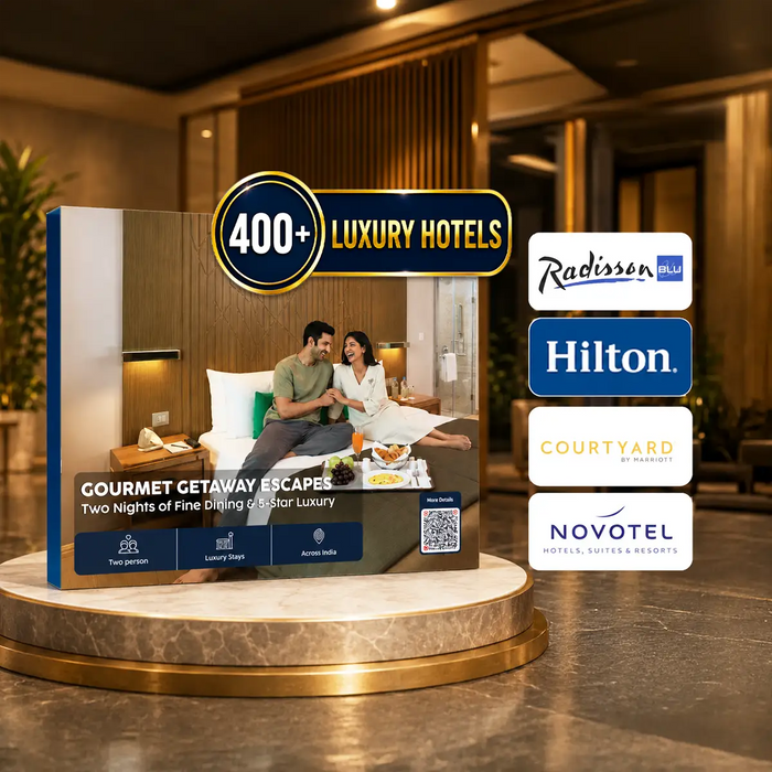Deluxe Gourmet: Two Night 5-Star Culinary Getaway at 400+ Hotels Across India