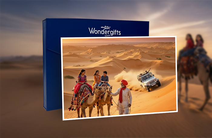 Desert Adventure Gift Box: Thrilling & Scenic Experiences Across Rajasthan’s Golden Sands