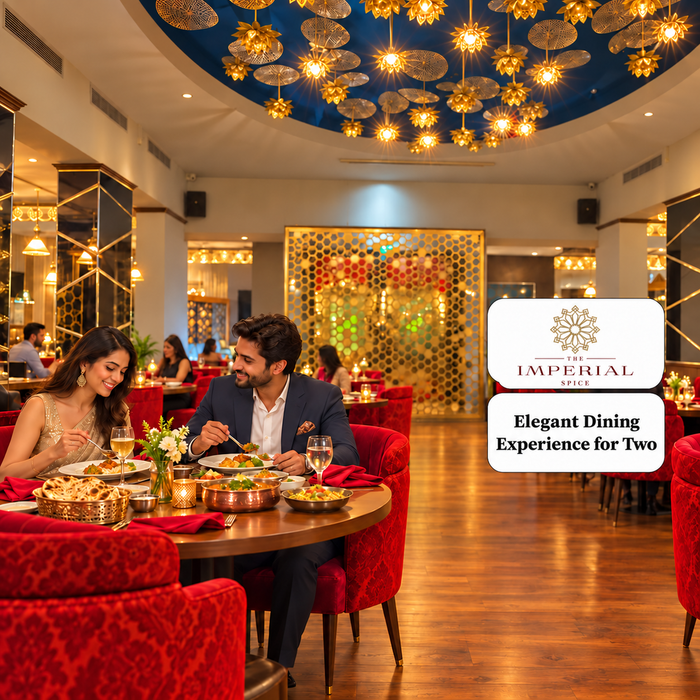 The Imperial Spice Connaught Place New Delhi - Elegant Dining Experience for Two