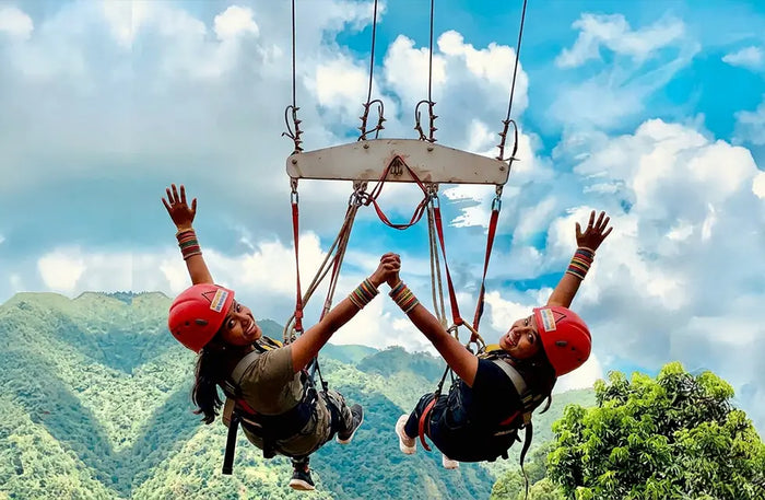 Epic 55m Tower Bungee Jump in Rishikesh with Choice of Reverse Bungee, SCAD Jump or Giant Swing