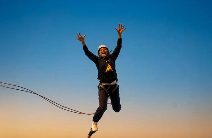 Epic 55m Tower Bungee Jump in Rishikesh with Choice of Reverse Bungee, SCAD Jump or Giant Swing