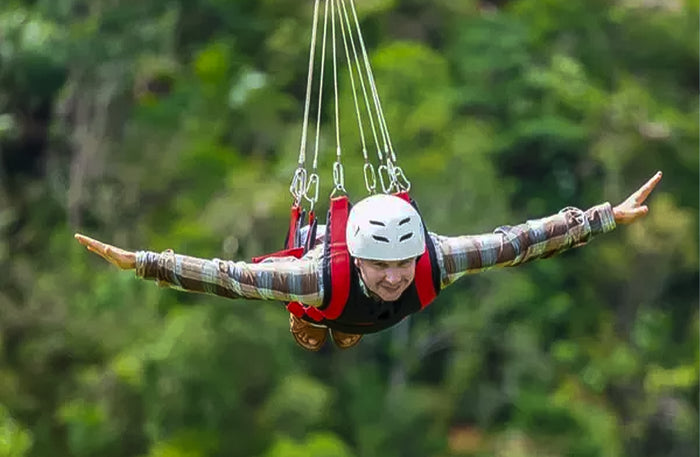 Epic 83m Tower Bungee & Flying Fox Combo in Rishikesh with Video & Cab Transfer