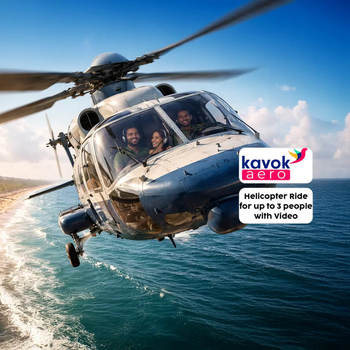Exciting 30-Minute Private Helicopter Ride in Mumbai with Video Recording Scenic Views