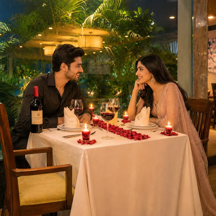 Exclusive Candlelight Dinner Experience for Two at Sarovar Portico in Delhi NCR