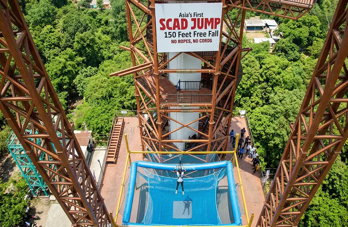 Exhilarating Rishikesh Thrill Combo with Bungee, Reverse Bungee and SCAD Jump