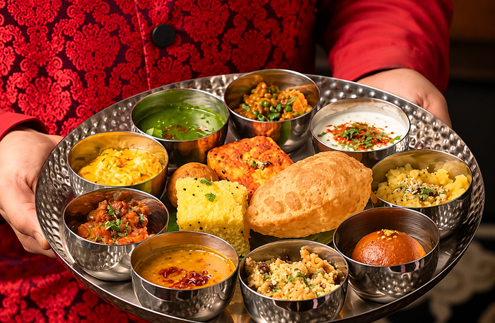 Tuskers Sofitel Mumbai - Authentic Vegetarian Lunch Thali Experience