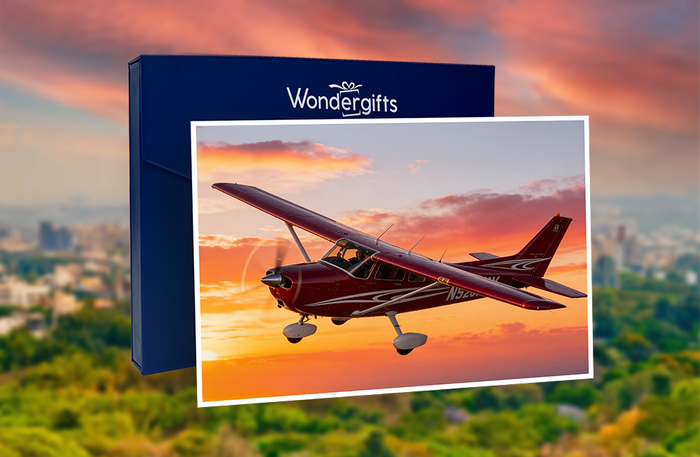 Aviation Adventure Gift Box: Immersive Flying Lessons with Panoramic Views Across 3+ Locations in India