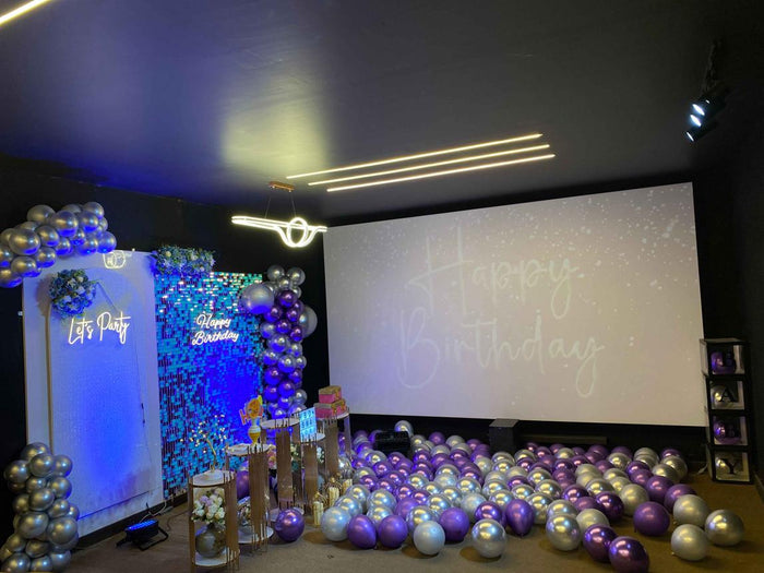 Elegant Lavender Private Theatre Celebration Experience for Two