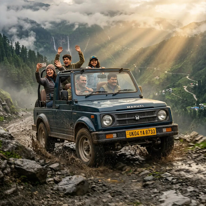 Gypsy Offroading Adventure Near Mussoorie for up to 5 People