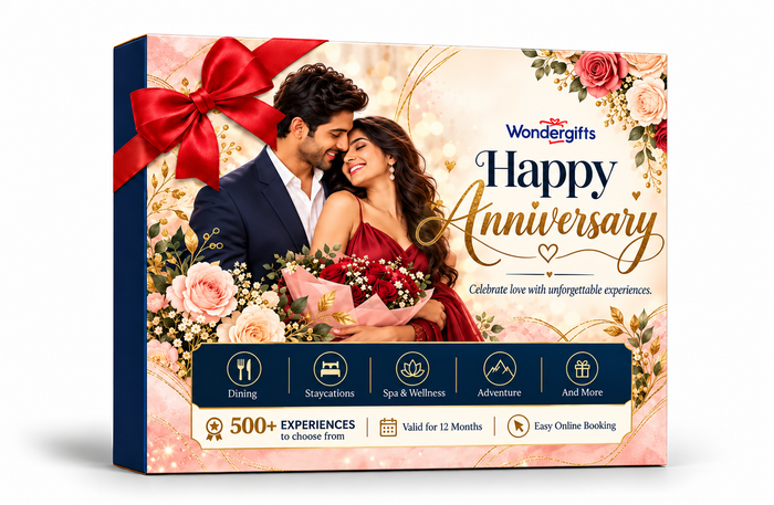 Happy Anniversary Gift Box: Celebrate Love with 500+ Memorable Experiences